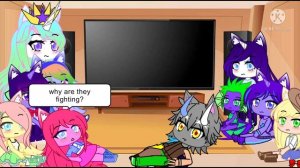 Mlp Crew Reacts to Underverse Resistance and Underverse Ink Sans vs Error Sans (Gacha Club Au)