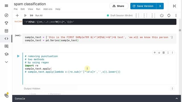 Removing Punctuations| N.L.P Tutorials | Hindi смотреть онлайн