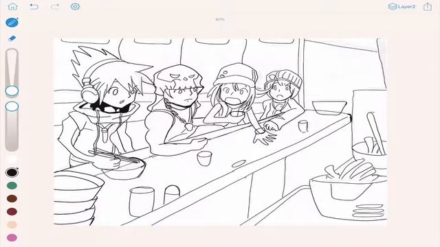 The World Ends With You - Ramen Bar - Pixiv Sketch смотреть онлайн