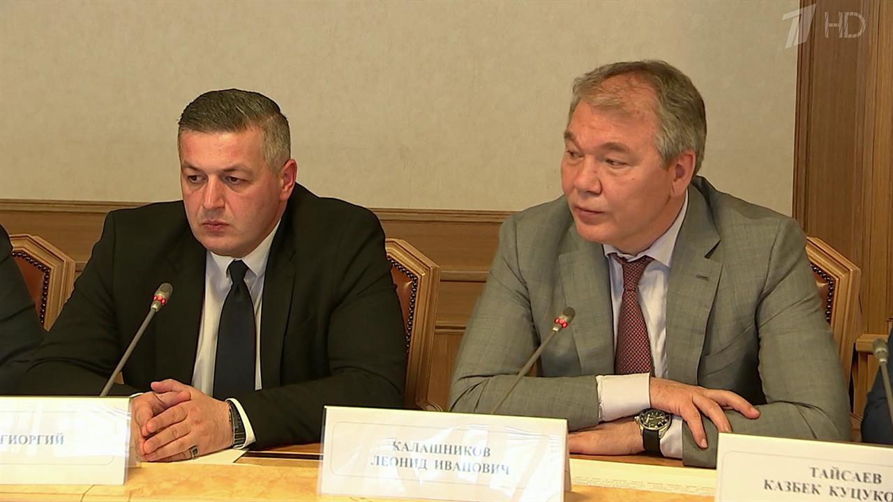 Грузинских депутатов, выступающих за диалог с Россией, приняли в Госдуме