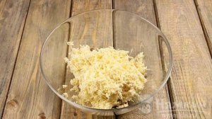 Праздничная закуска из плавленного сыра и моркови