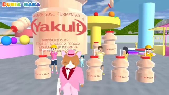 Yuta VS Mio Kolam Yakult Raksasa Baru Muncul Bakteri Jahat Serang Bayi ?| Sakura School Simulator смотреть онлайн