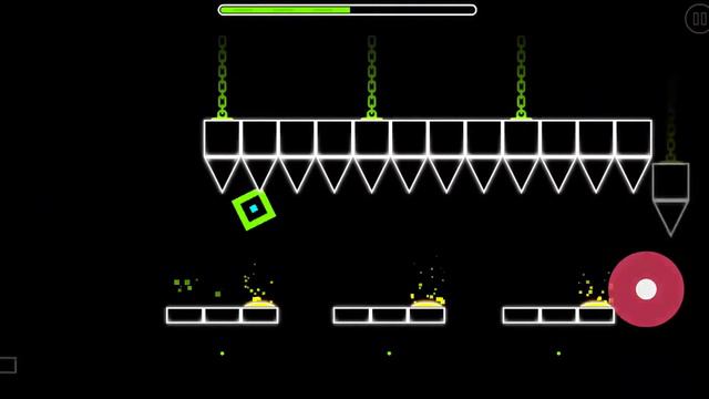 прохождение игры «геометрия дэш» со всеми звёздами. Пятый уровень