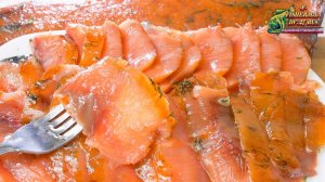 Малосольная горбуша с грушей и укропом, Очень вкусный рецепт засолки горбуши от fisherman dv 27rus .