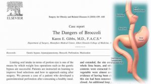 The Dangers of Broccoli?