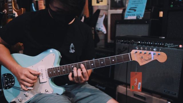 Fender Parallel Universe Jazz Telecaster (Surf Green) + Tone Master Deluxe Reverb смотреть онлайн