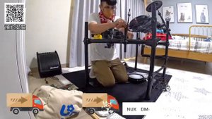 2022_11安裝Vlog NUX DM 210 電子鼓 dm210 dm200 紐克斯 ♪Your Music愉耳樂器♪