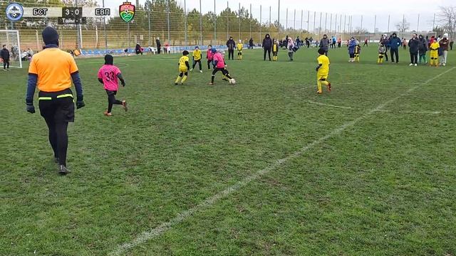 ДФШ Бастион - ДЮСШ Евпатория 2 2015г.р. Новогодний Турнир Evolution Cup 2023  (Заозерное 16.12.2023)