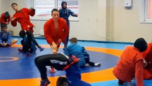 разминка перед всероссийским турниром по самбо!!!
