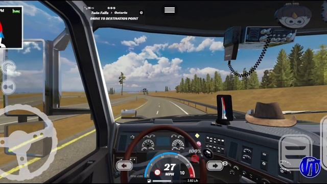 TWIN FALLS BRIDGE | Truck Simulator PRO USA by Mageeks | Gameplay смотреть онлайн