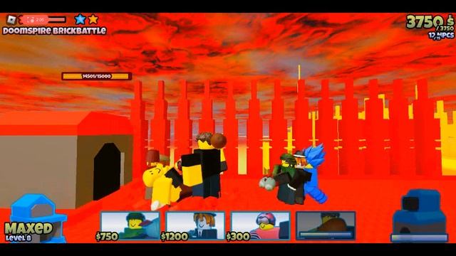 [The battle bricks] Beating Doomspire Brickbattle/Doombringer 2 star [NO GACHA,Strat in description смотреть онлайн