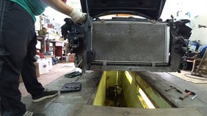 Установка радиаторов - Toyota Camry 50 2.5 2AR-FE АТ.