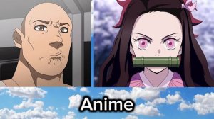 Anime(Demon Slayer) vs Reddit | The Rock Reaction Meme