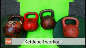 AIR training kettlebels workout. deadlift bench press