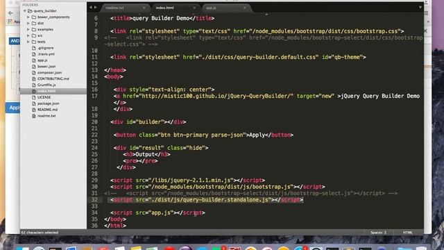 jQuery Query Builder in 5 minutes смотреть онлайн