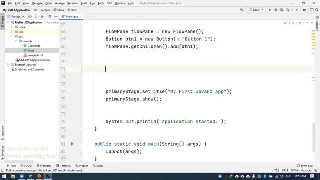 Lecture # 03 | Java | JavaFX | Intellij IDEA | Visual Programming | VarArgs Method смотреть онлайн