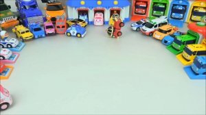 폴리 카봇 슈팅카 놀이 - 토이푸딩