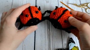 Бесплатный мастер-класс Божья коровка крючком * Обзор