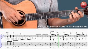 Can You Feel the Love Tonight - Easy Fingerstyle Guitar