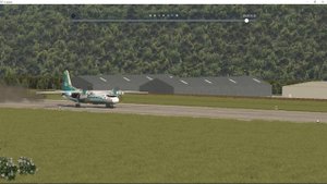 Взлёт АН-24 в Бодайбо X-Plane 11