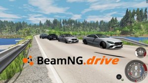 BeamNG Drive - Испытание конкурентов!!! Утопил машины!!