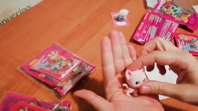 Открываем волшебные пакетики с котятами "Lovely charm Cats" смотреть онлайн