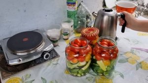 Нравится всем! Готовьте побольше! Ассорти на зиму "Огород в банке"