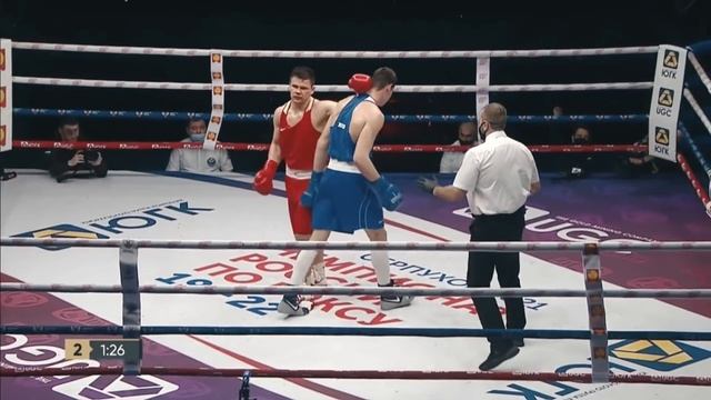 Лютый КМС на чемпионате России по боксу / Крутой бой смотреть онлайн