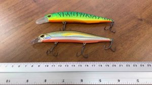 Сравниваем воблеры! TsuYoki Pastor 120SP&DUO Realis Jerkbait 120F/120SP