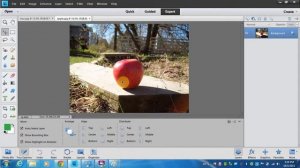 Photoshop 11 - Selecting an object (Boy and Apple) Part 1