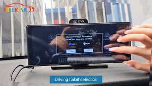 Portable Wireless Carplay & Android Auto Screen for Car,10.26" with 4K Dash Cam 1080P Backup Camera
