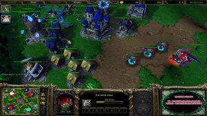 Warcraft III. Армия не нужна? Невероятный 2 на 2 матч.