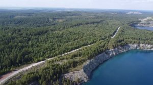 Затерянное лазурное уральское море!