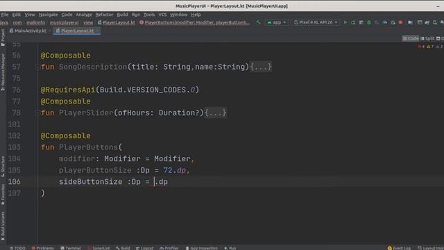 #SolutionCodeAndroid jetpack compose music player/How to design Music Player UI in Jetpack Compose.