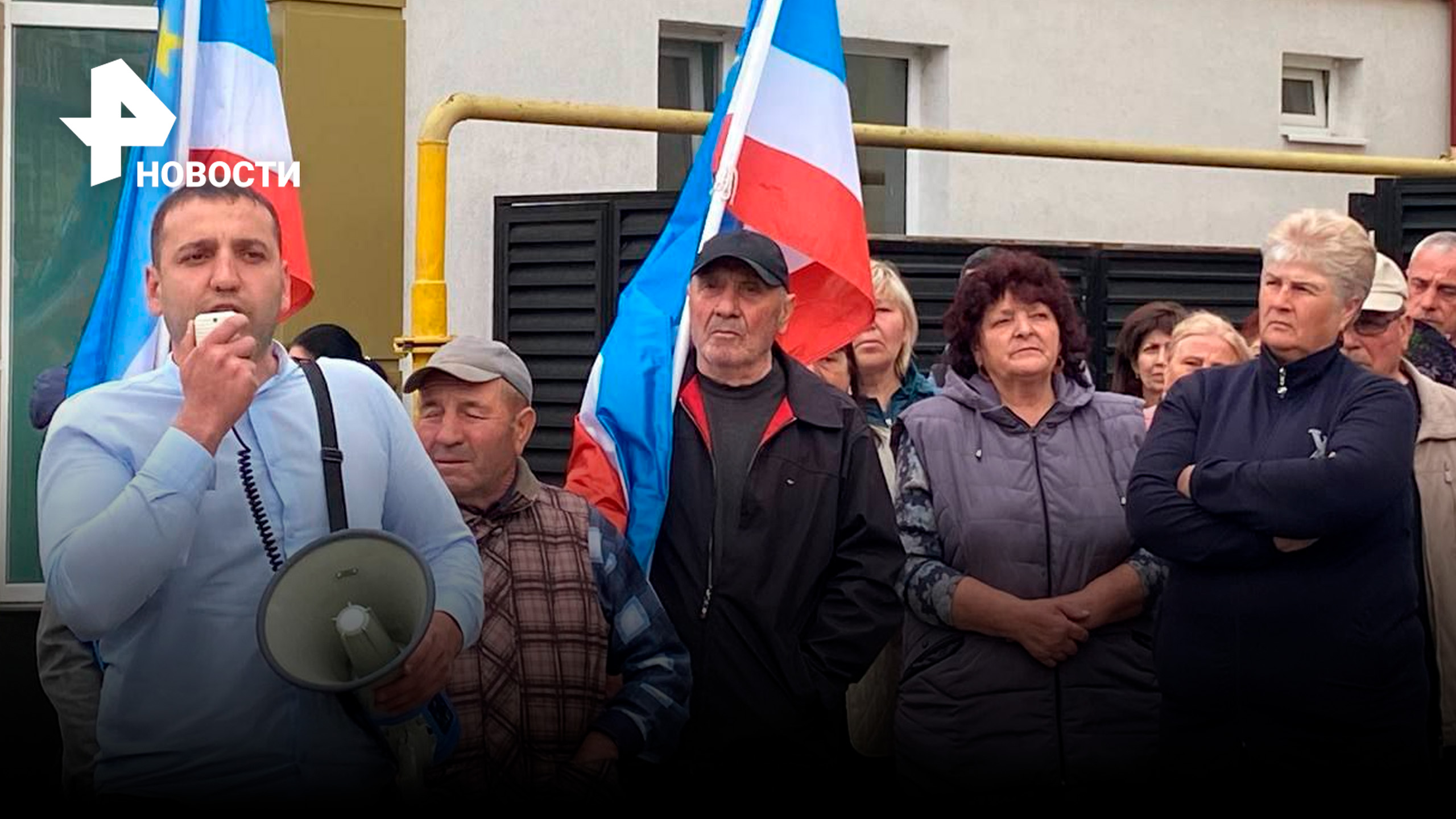 «Долой Майю Санду!»: разгорается новая волна митинга в Кишиневе