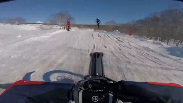 Зимний мотокросс Мотопарк Камчатка старт 1 18.02.23г смотреть онлайн