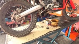 ТО после 10000 километров для honda crf 300 rally