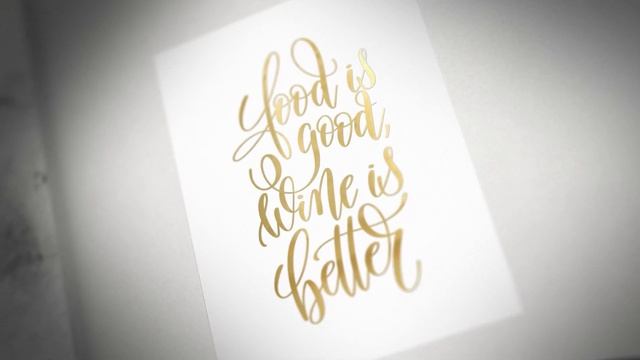 Funny quote 3D Real Gold Poster смотреть онлайн