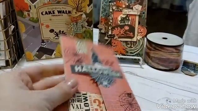 Скрапбукинг. Хэллоуин. Обзор работ и МК смотреть онлайн