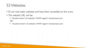 S3 Website Overview | Simple Storage Service | Amazon Web Service