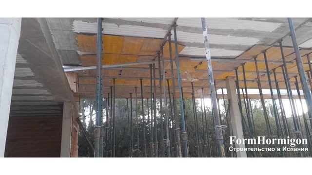 Демонтаж опалубки плиты перекрытия | Ла Каньяда, Испания смотреть онлайн