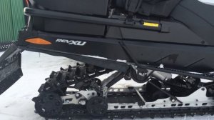 SkiDoo Expedition SE 1200 звук выхлопа и пневма