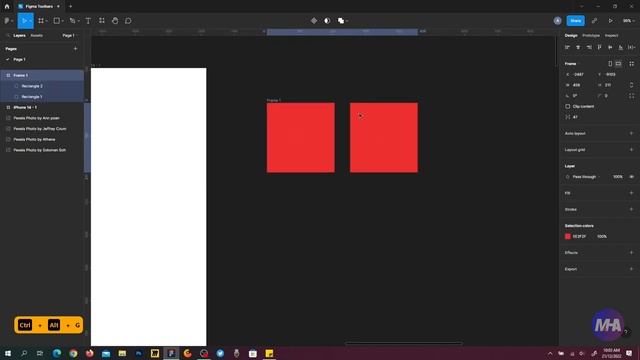 How to use Figma Frames, Groups and Sections | Lesson 06 смотреть онлайн