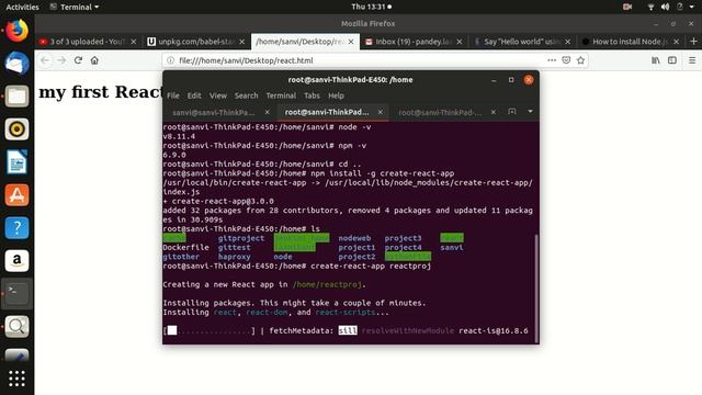 How to Setup React JS Project using NPM