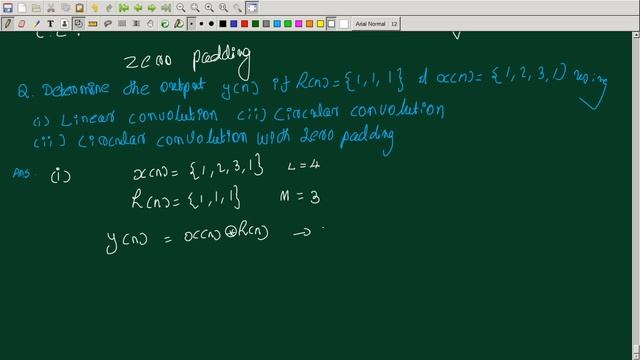 LINEAR CONVOLUTION FROM CIRCULAR CONVOLUTION | DIGITAL SIGNAL PROCESSING | EC301 | AE306 | EE407 KT