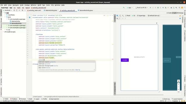 Android: Как Перейти С Одного Activity На Другой Activity | Шпаргалка 1 смотреть онлайн
