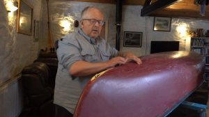 Repairing a Hole in a Canoe.