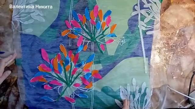 Текстильная пицца. Заготовка на сумку.