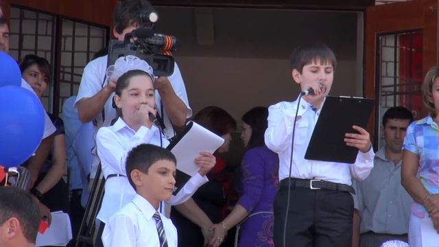 Открытие школы в Ленинкенте