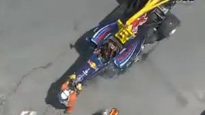 Полет Марка Уэббера - Формула-1